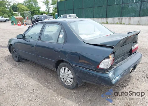 1997 Toyota Corolla Dx из США, поврежденный, VIN 2T1BB02E0VC192187